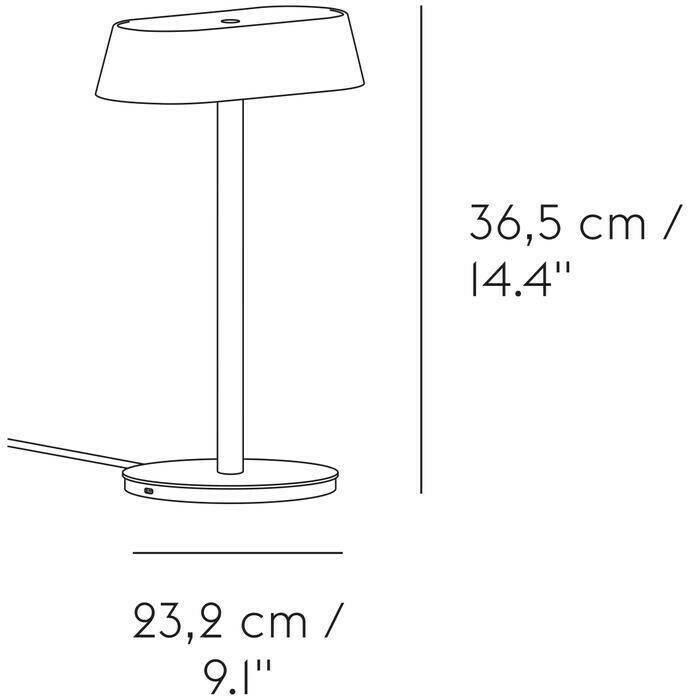 Muuto Linear LED table lamp Muuto Linear LED table lampGrey